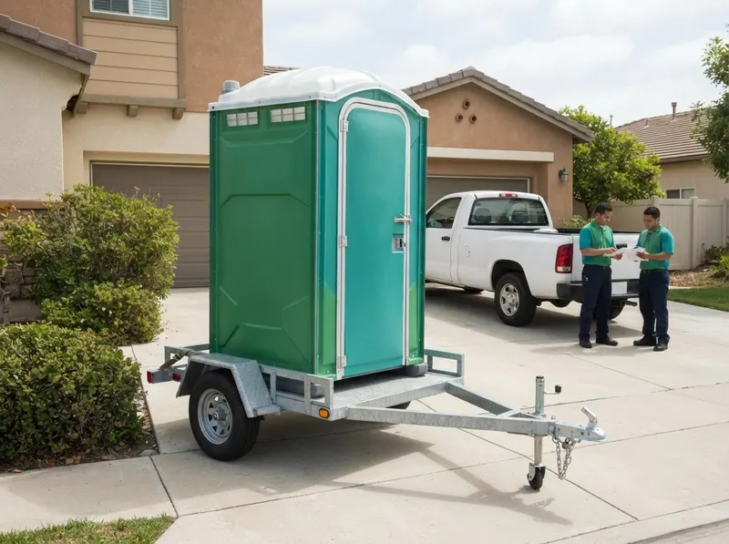 Trailer-Mounted Portable Toilets in San Diego, CA